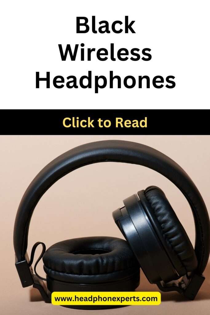 Black Wireless Headphones