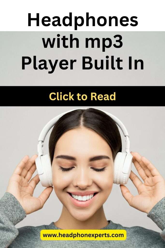 Headphones with mp3 Player Built In