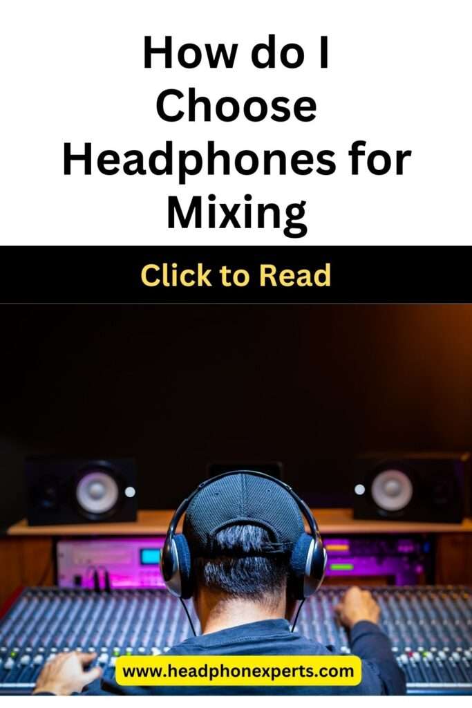 How do I Choose Headphones for Mixing