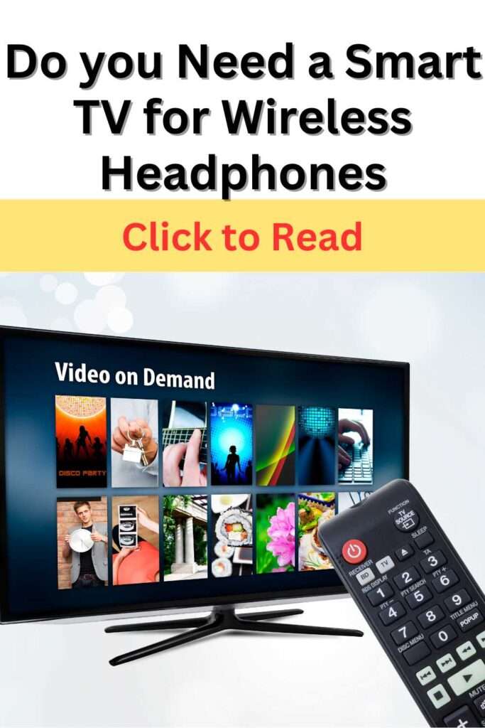 Best Wireless Headphones for Smart TV 1