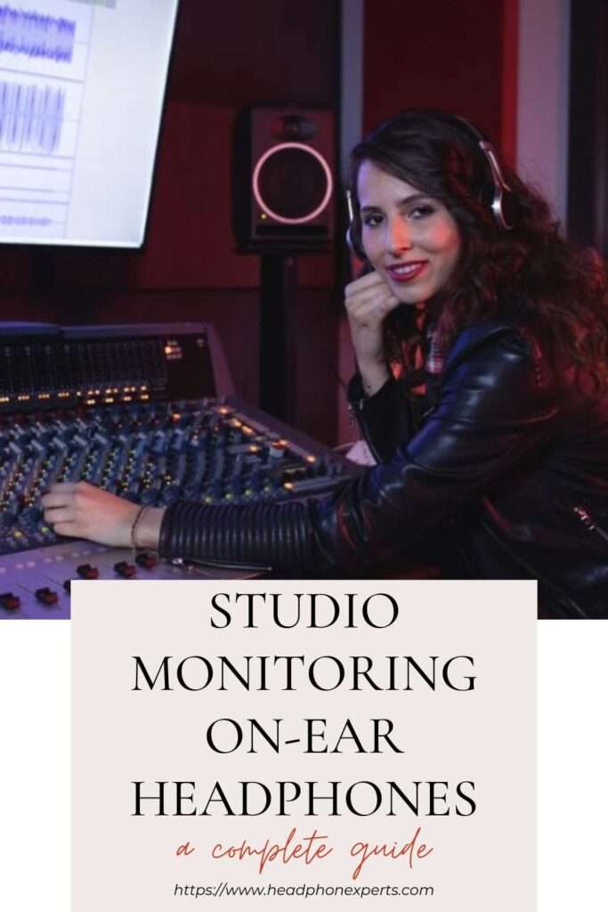 Studio Monitoring On Ear Headphones 1