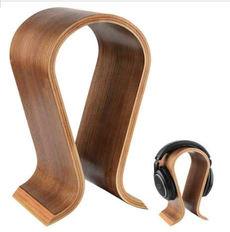 Linkidea Wooden Omega Headphones Stand