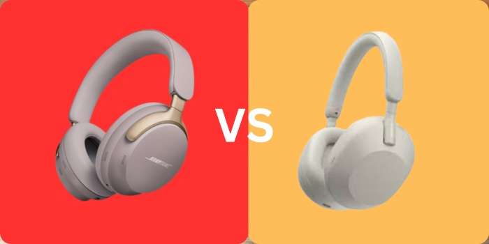 Noise Cancelling Headphones Sony vs Bose 1