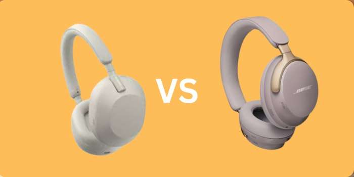 Noise Cancelling Headphones Sony vs Bose 3