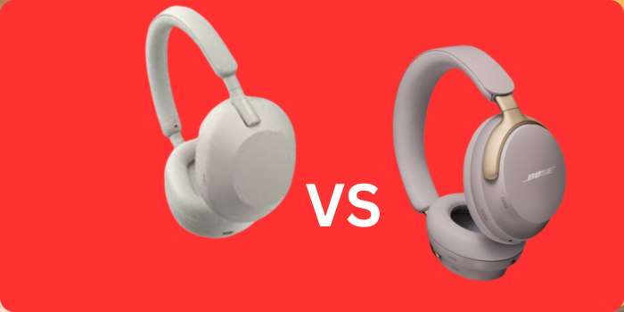 Noise Cancelling Headphones Sony vs Bose 4