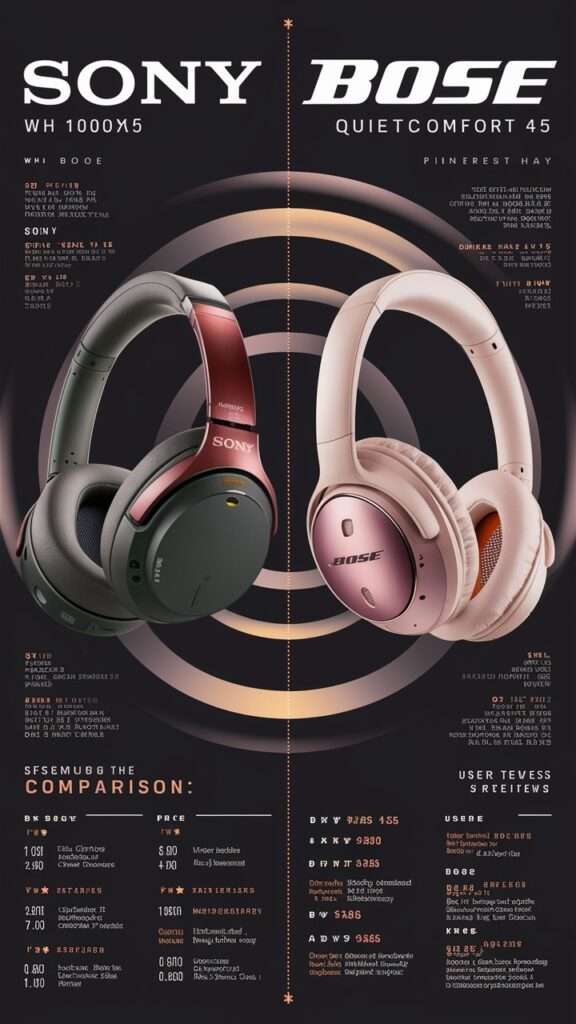 Noise Cancelling Headphones Sony vs Bose
