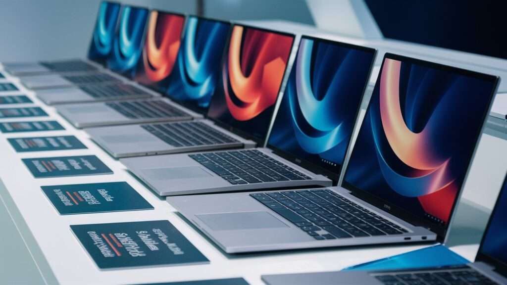 a sleek and modern display of the top 5 best lapto VLOLVMWKSUqMUqGLYVTjuQ NXLBV jHSjCBVx5olYrTog