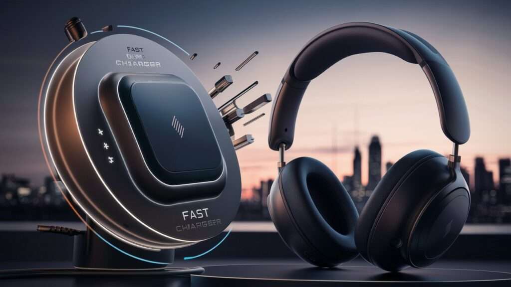 a sleek and modern fast charger is shown designed uOSENKqfTXqywboO7Orzgw FaAswjvMRSe E9OiYK3MpA