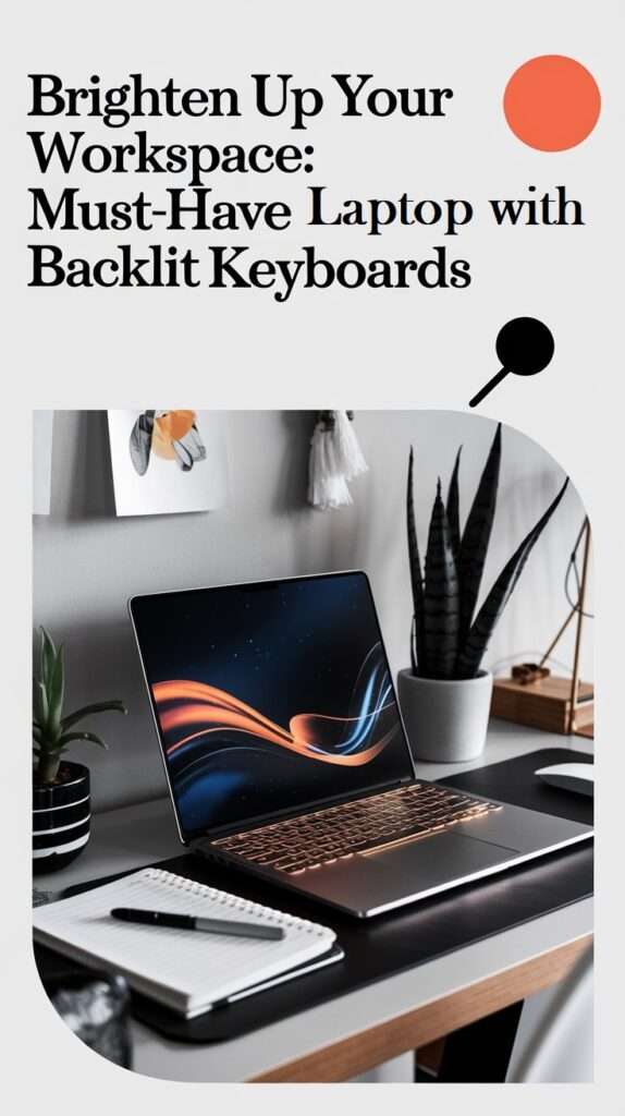 Must Have Laptops with Backlit Keyboards