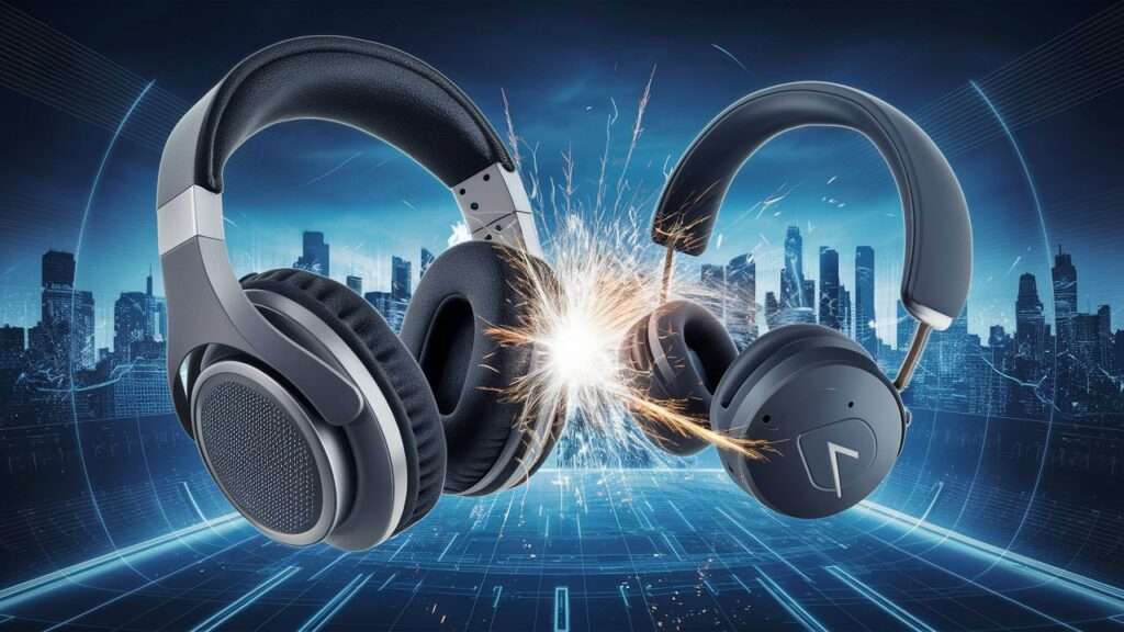 a dynamic illustration of earbuds and headphones b 6RAbQaOwRC21Ld0HujcOmQ VfiMwoJfQryQkJX23vLf3g