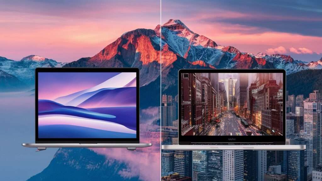 a striking comparison between two high end laptops dHUvmeQmT3 S6BjQ2Y9fLA fcMEdOKVRMmxu0THBGVc5g