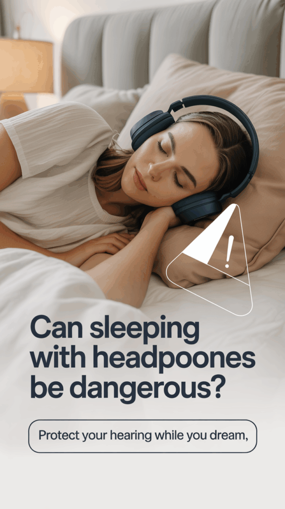 Can Sleeping with Headphones be Dangerous
