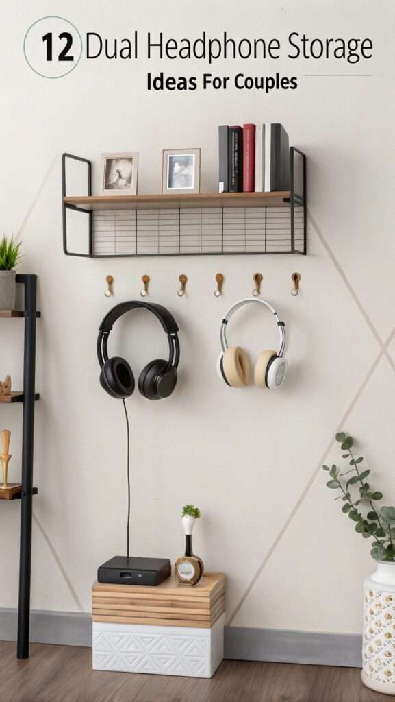12 Dual Headphone Storage Ideas for Couples
