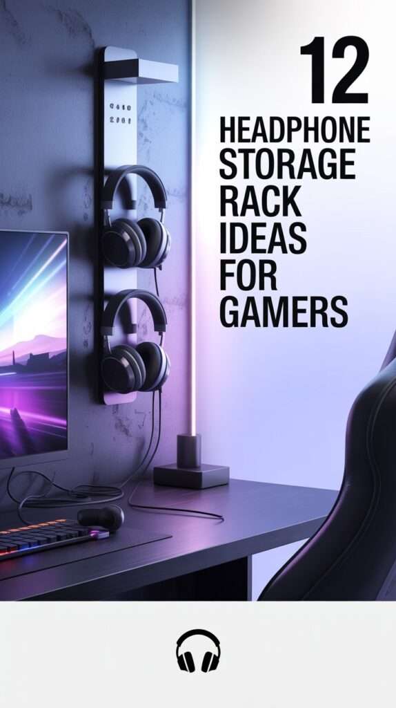 12 Headphone Storage Rack Ideas for Gamers