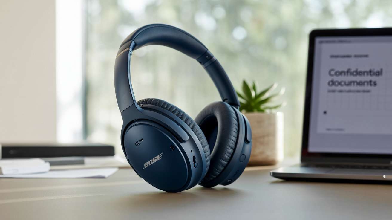 Bose Noise Cancelling Wireless Headphones for Office Work