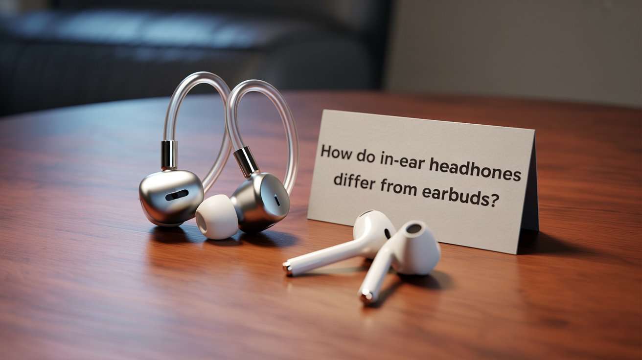 How Do In-Ear Headphones Differ from Earbuds