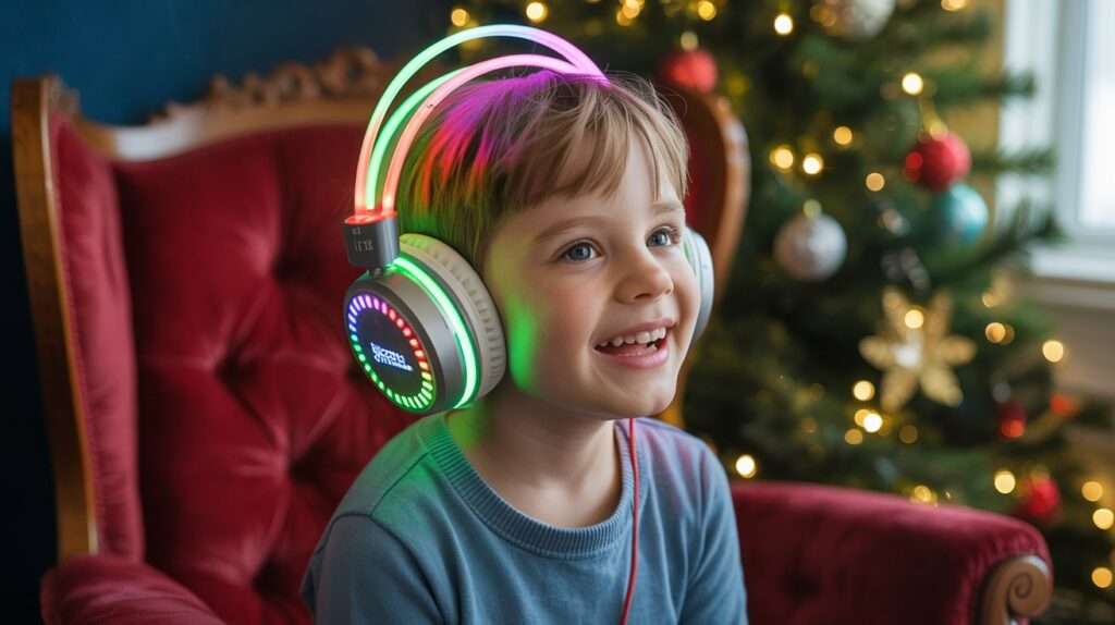 Tips for Using Christmas Lights Sync LED Headphones for Kids