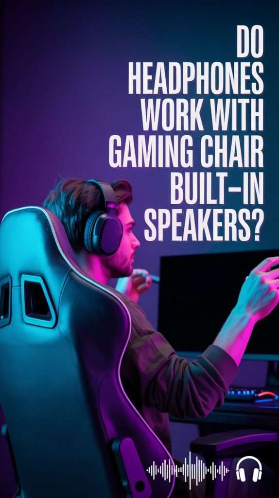 Do Headphones Work with Gaming Chair Built In Speakers 2