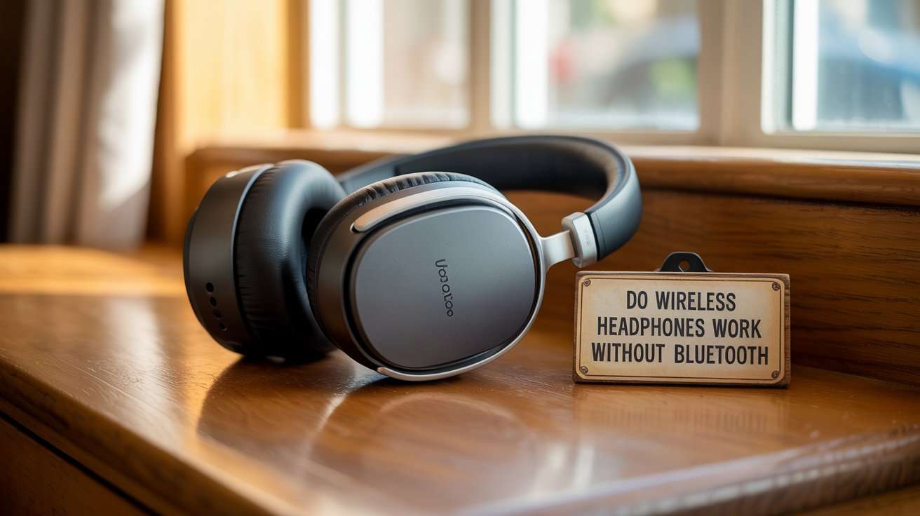 Do wireless headphones work without Bluetooth