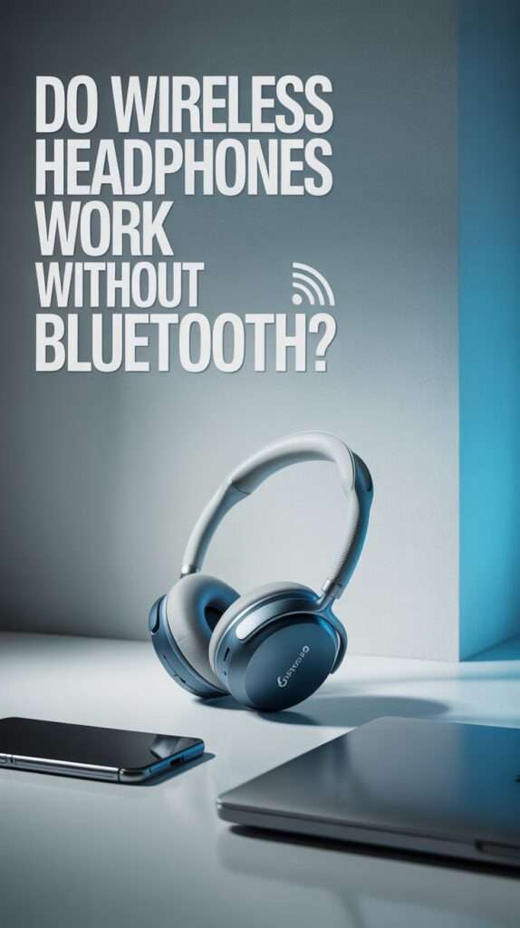 Do wireless headphones work without Bluetooth 2
