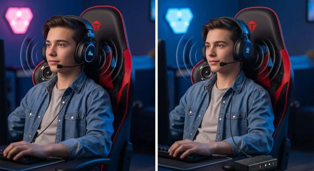 Is It Better to Use Headphones or Chair Speakers