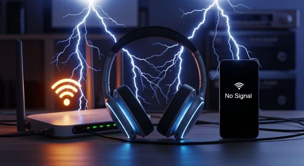 Quick Recap Bluetooth Headphones and Wi Fi Interference