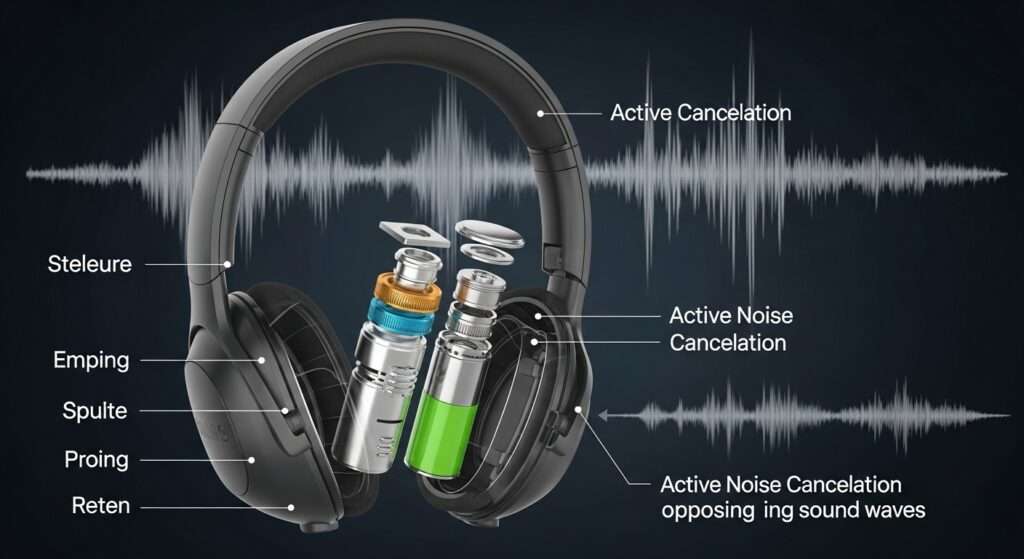 Types of Batteries in Noise Cancelling Headphones