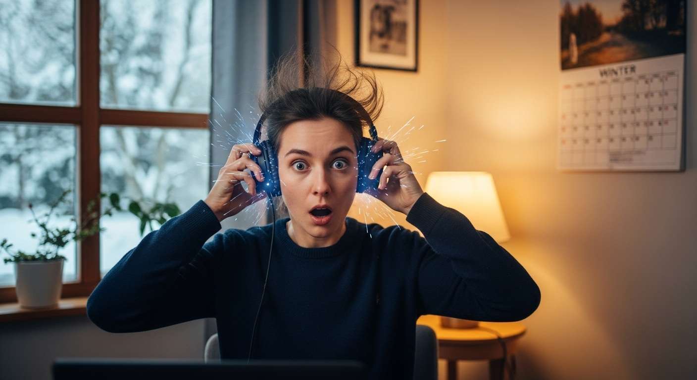 Why Do Headphones Cause Static Electricity in Winter Months