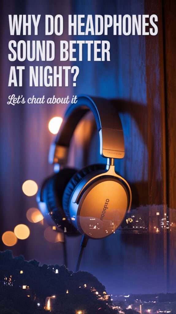 Why Do Headphones Sound Better at Night Lets Chat About It 2