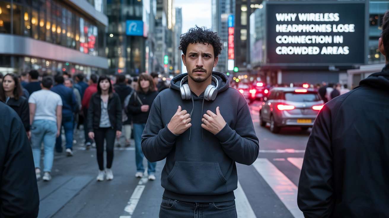 Why Wireless Headphones Lose Connection in Crowded Areas