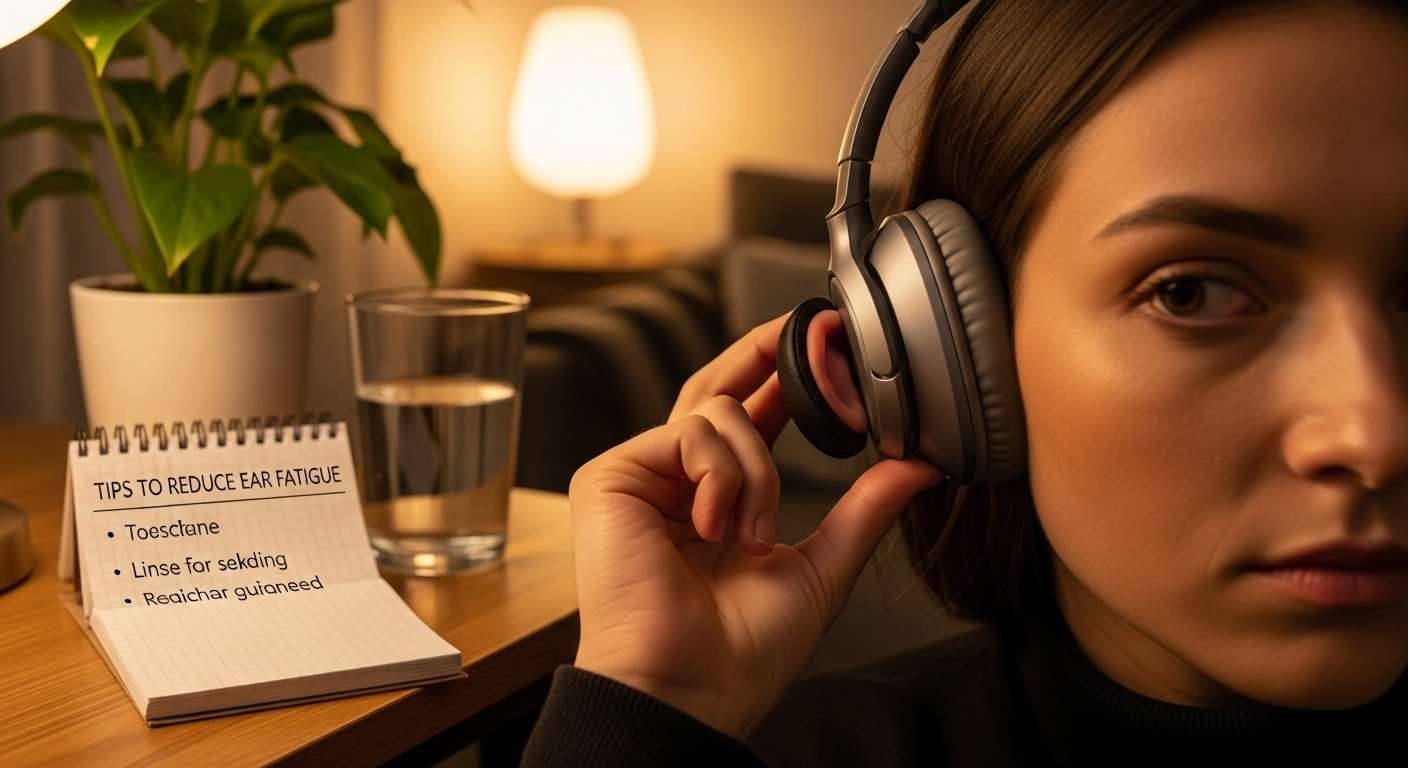 How to Reduce Ear Fatigue From Long Headphone Use