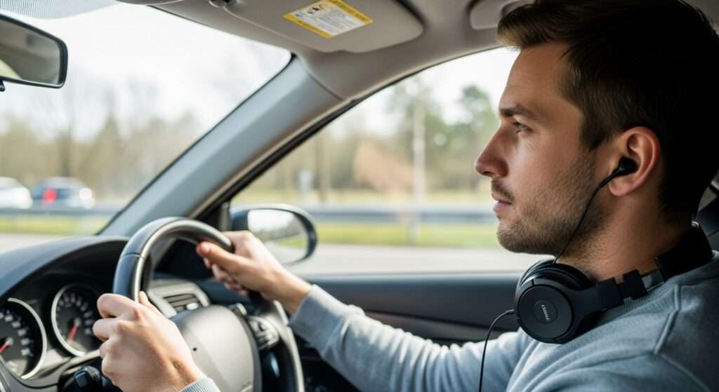 Can you Drive With Noise Cancelling Headphones 5 Safety Tips If You Really Want to Use Headphones While Driving