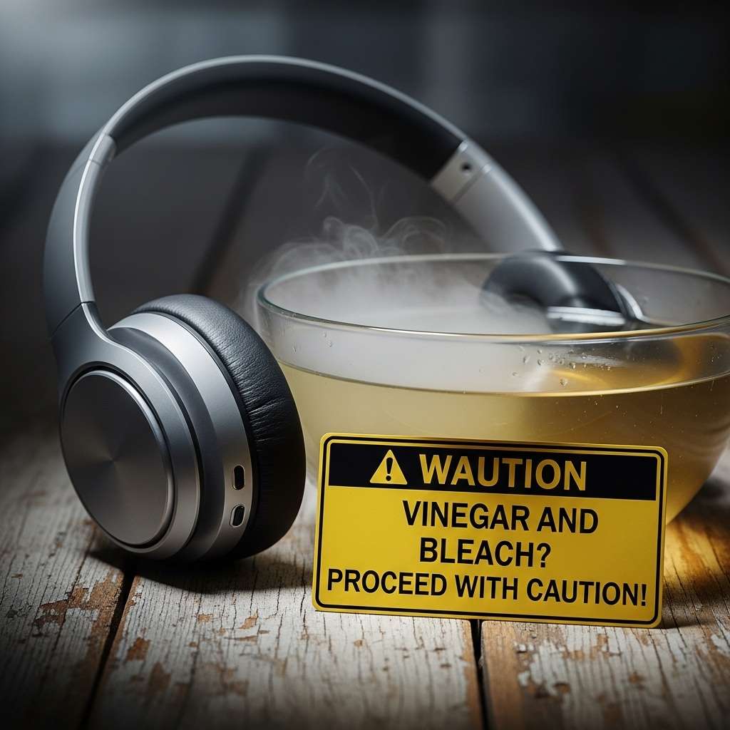 How to Clean White Headphones That Turned Yellow 6 Vinegar and Bleach Proceed With Caution