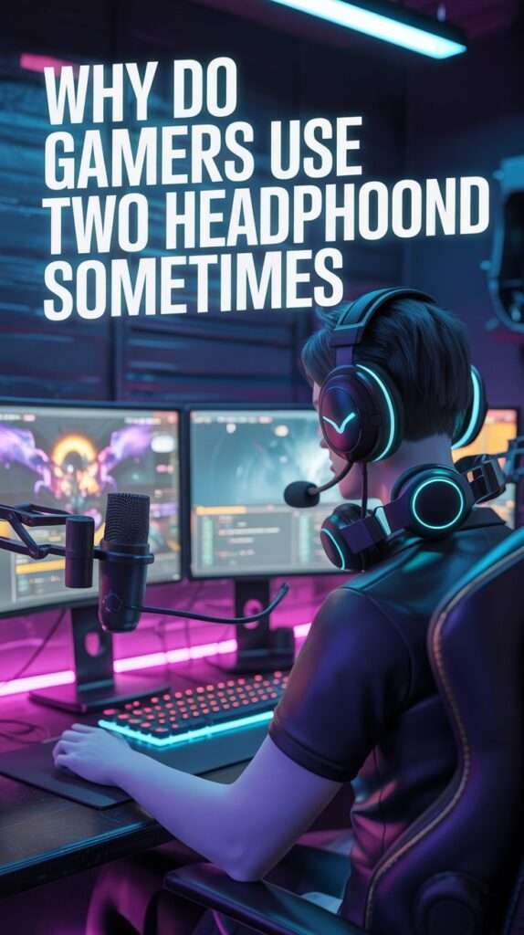 Why Do Gamers Use Two Headphones Sometimes 2