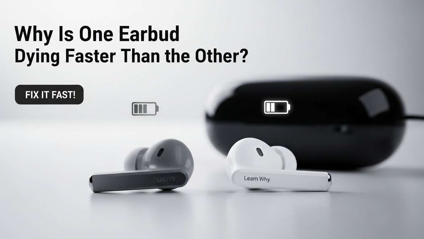 Why Is One Earbud Dying Faster Than the Other