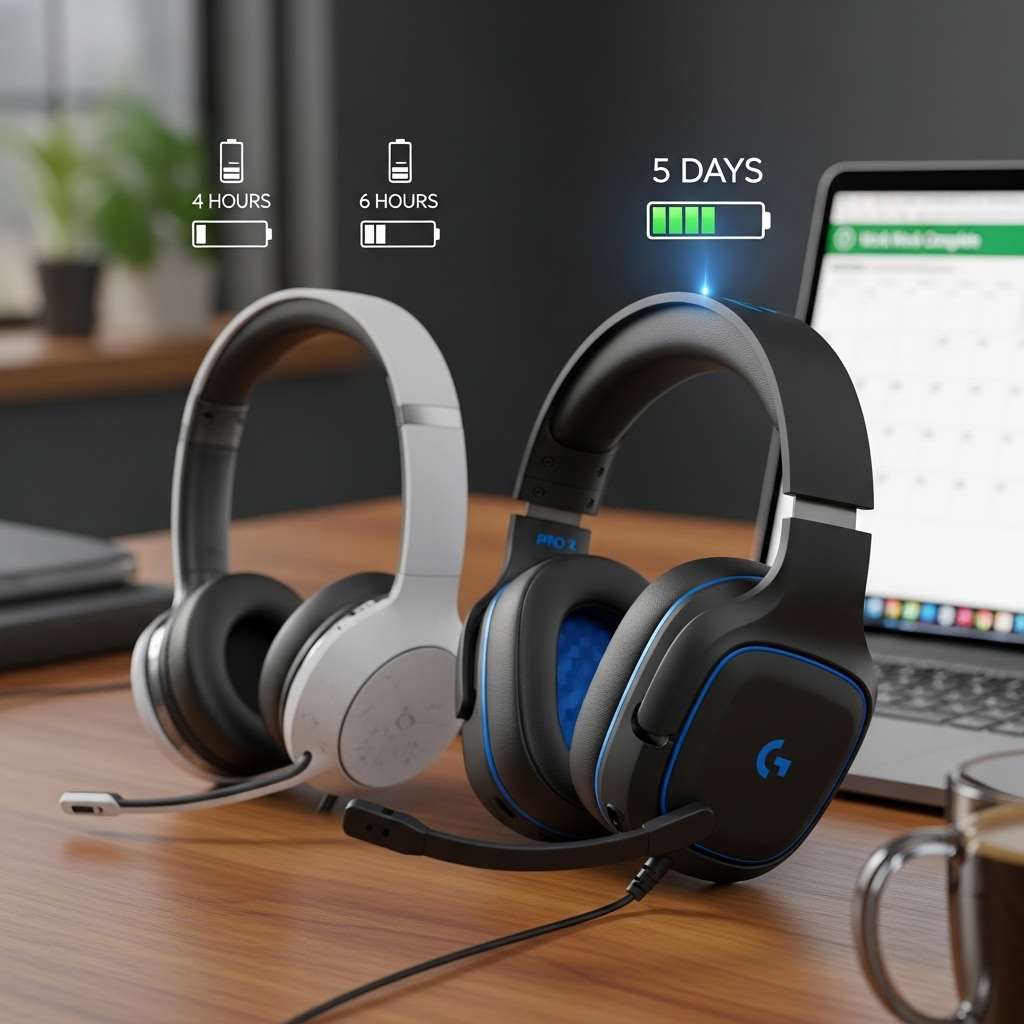 Do Gaming Headsets Work Well for Office Calls? 5 Battery Life and Wired Options No Dead Zone Drama