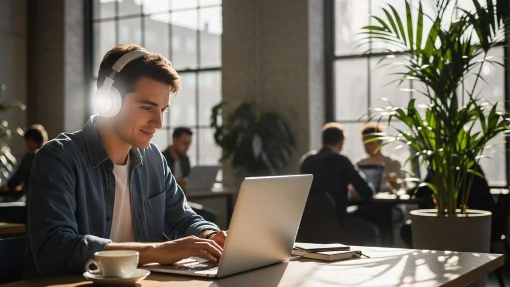 Why Do People Wear Headphones in Public? 4 Boosting Mood and Productivity