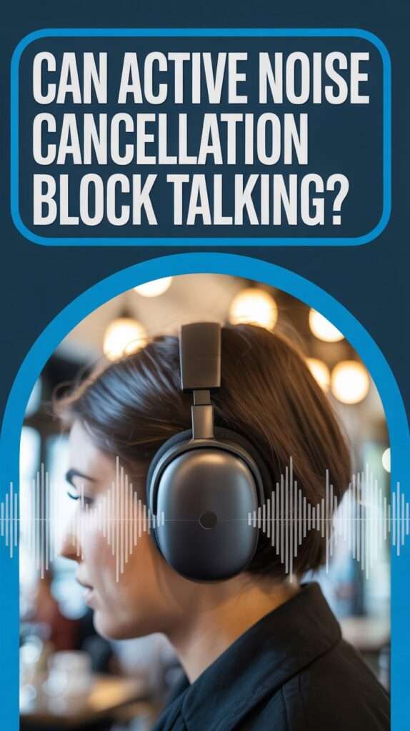 Can Active Noise Cancellation Block Talking? 5 Can Active Noise Cancellation Block Talking 2