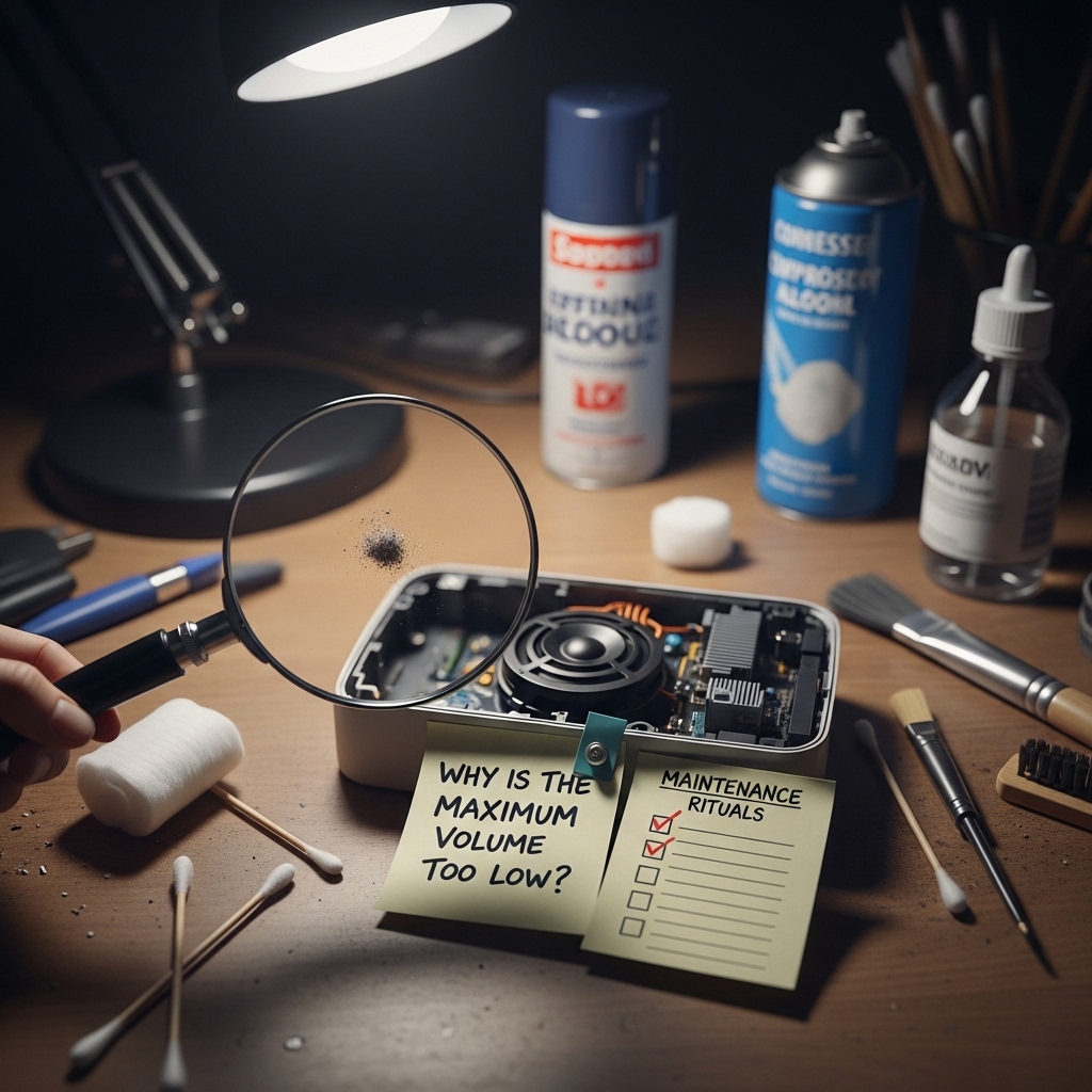 Why is the Maximum Volume Too Low on My Device? 6 Cleaning and Maintenance Rituals