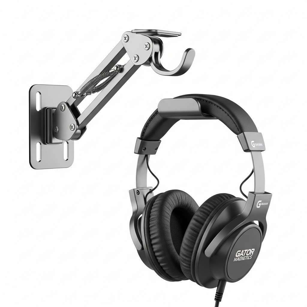 12 Magnetic Headphone Hangers for Metal Classroom Cabinets 8 Adjustable Neodymium Cabinet Hook