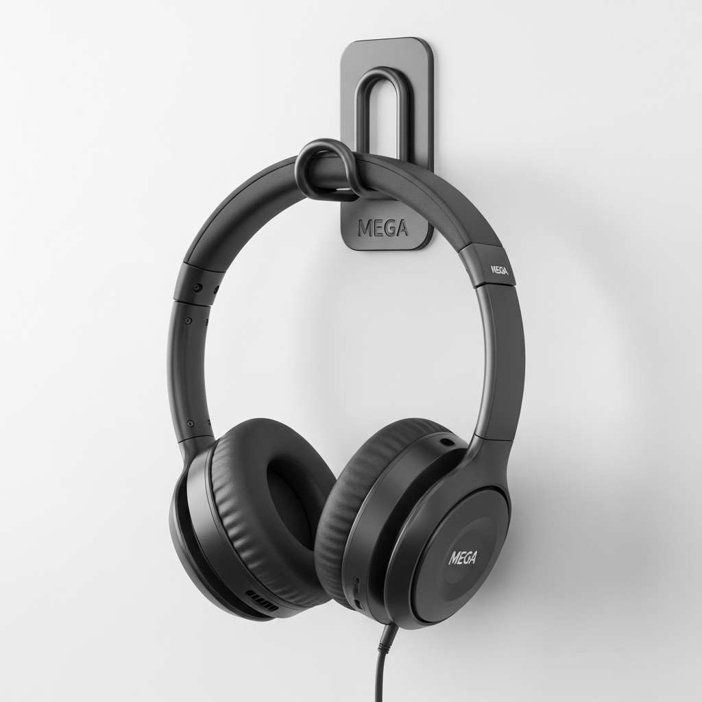 12 Magnetic Headphone Hangers for Metal Classroom Cabinets 9 Closed Loop Safety Hook 45 lb MEGA