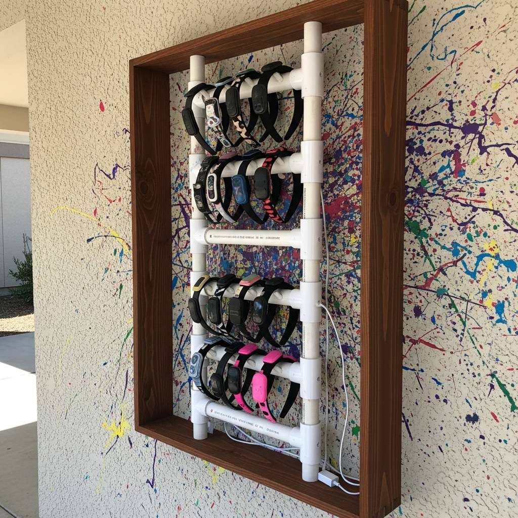 12 Classroom Headphone Storage Ideas for Small Spaces and Tight Corners 12 DIY PVC Pipe Holders