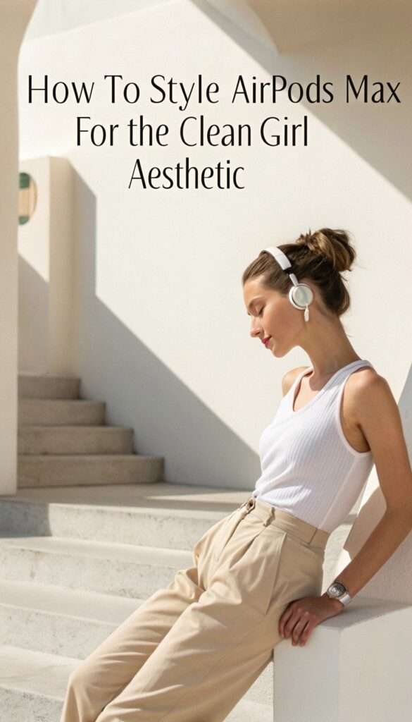 How to style AirPods Max for the clean girl aesthetic 10 How to style AirPods Max for the clean girl aesthetic