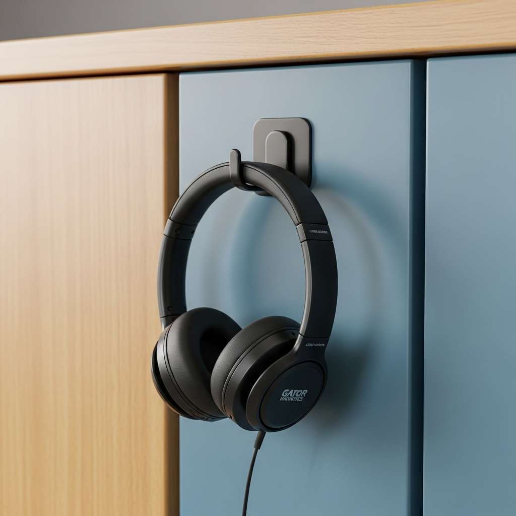 12 Magnetic Headphone Hangers for Metal Classroom Cabinets 6 MINI Magnetic Hook 15 lb for Thin Steel