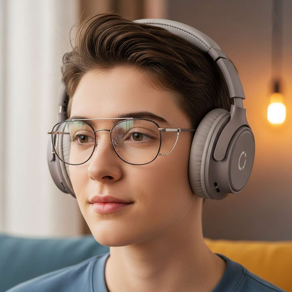 How to Wear Over Ear Headphones with Glasses 4 Stretching the Headband