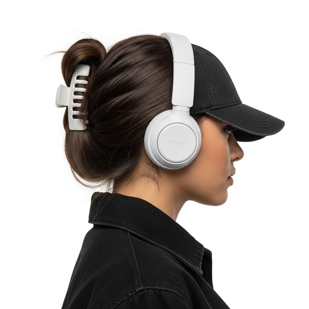 How to Style Over Ear Headphones with Outfits 4 The Hair Dilemma Avoiding the Dent