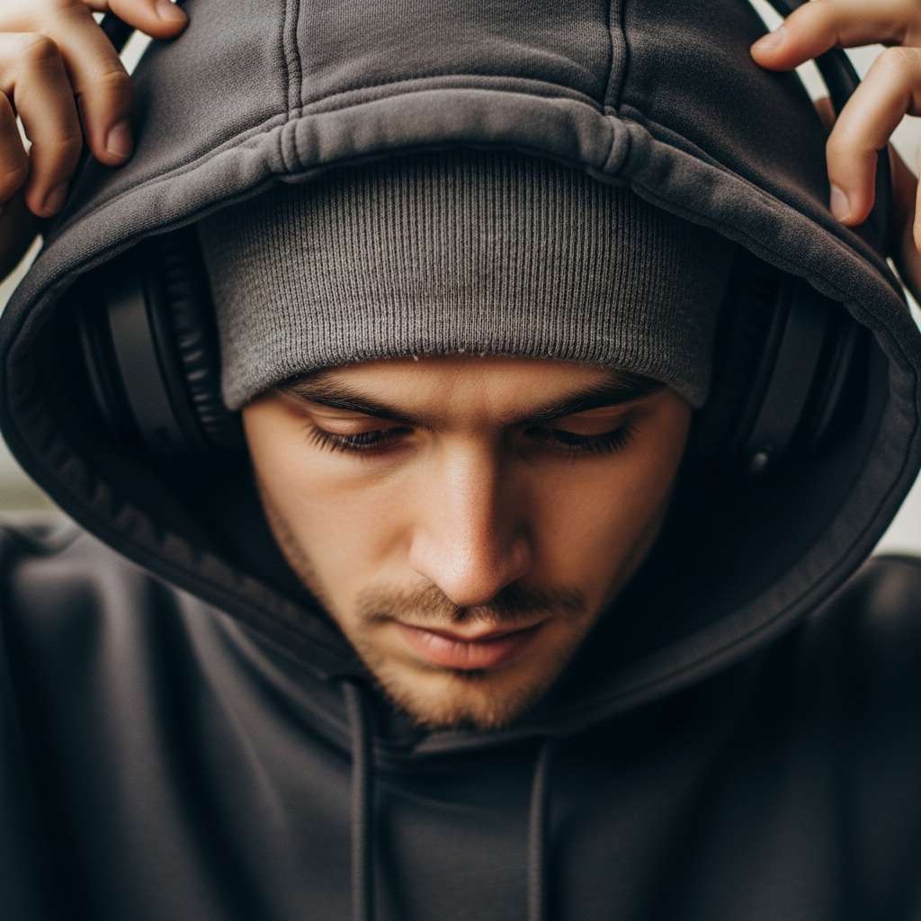How to Wear Headphones with a Hoodie Aesthetic 3 The Under the Hood Look The Audiophile Choice