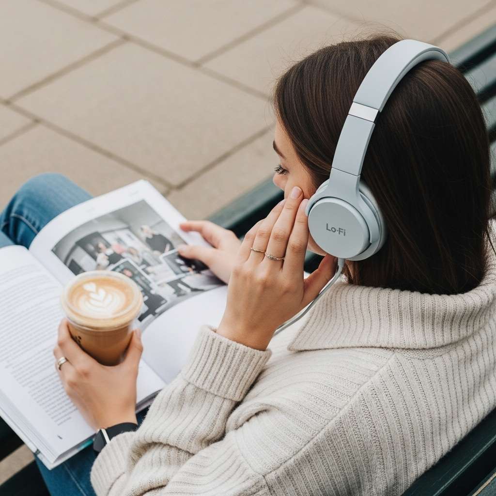 How to Pose with Headphones for Instagram/Pinterest 5 Using Props to Set the Scene