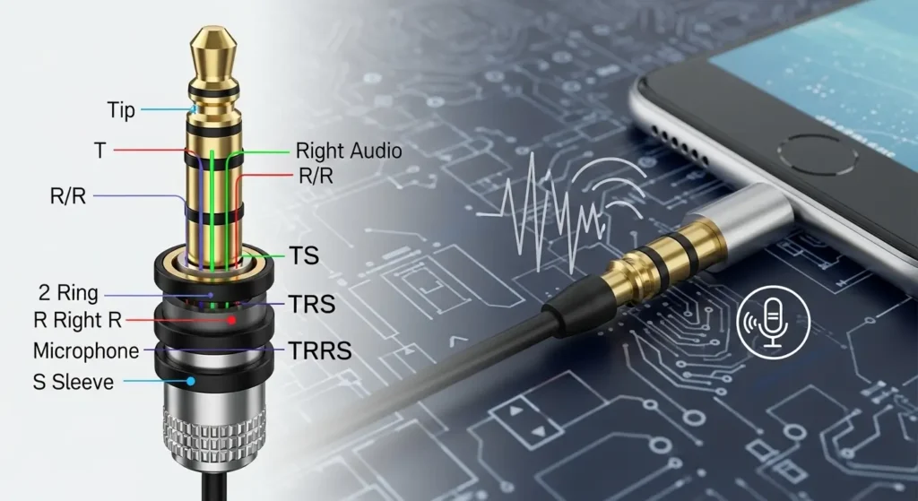 Why do headphones have three lines on jack? (And What They Actually Do) 2 The Anatomy of the Plug Its Not Just Metal