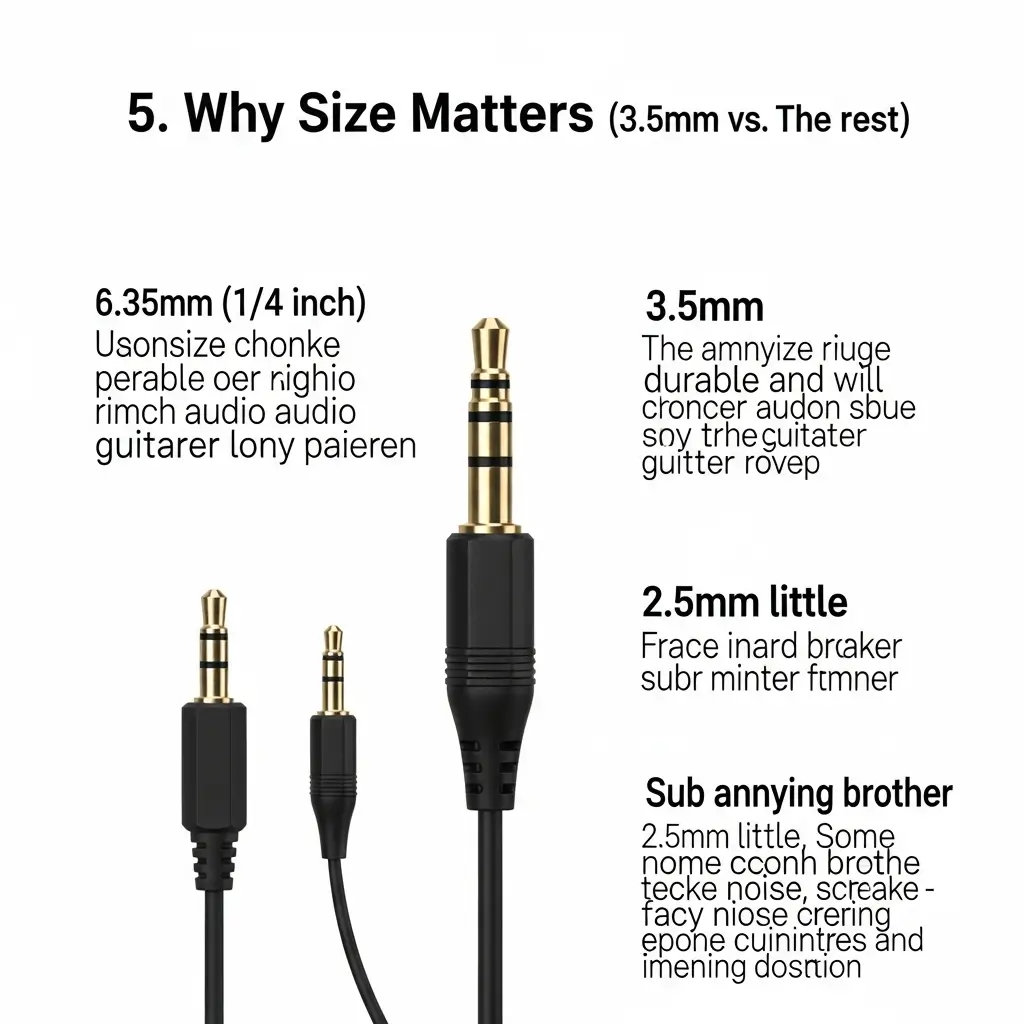 Why do headphones have three lines on jack? (And What They Actually Do) 6 Why Size Matters 3.5mm vs. The Rest